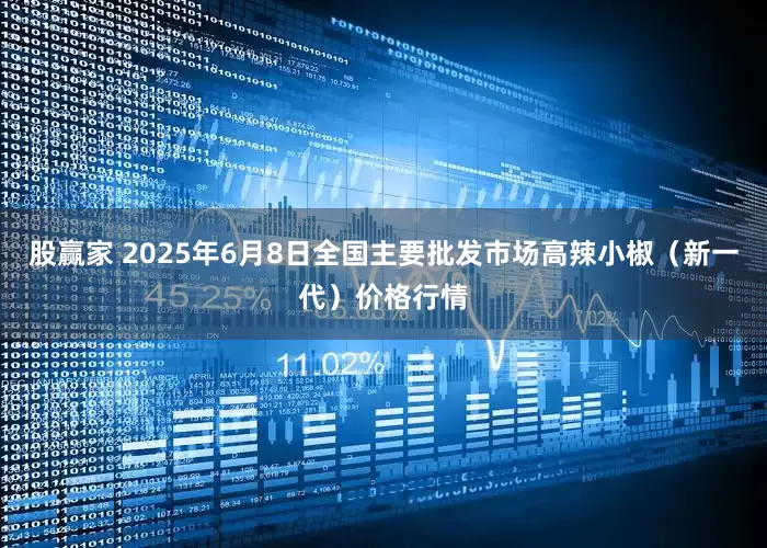 股赢家 2025年6月8日全国主要批发市场高辣小椒（新一代）价格行情